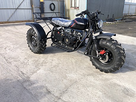 Мотовездеход Атаман Трайк 15л.с. сафари (с маятником)